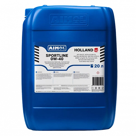 AIMOL SPORTLINE 0W-40 20 л