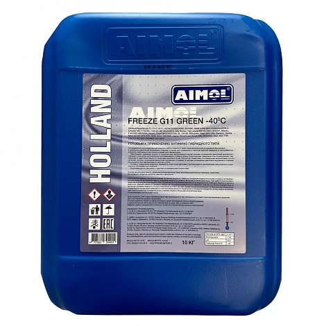 AIMOL FREEZE G11 GREEN готовый к применению RU 10 кг